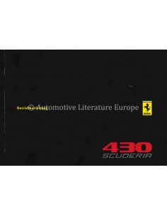 2008 FERRARI 430 SCUDERIA...
