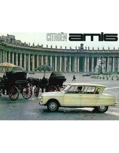 1963 CITROËN AMI 6 BROCHURE NEDERLANDS