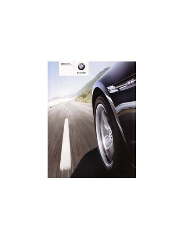 2008 BMW M6 COUPE CABRIOLET BROCHURE JAPANS
