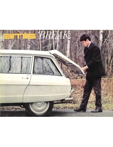 1965 CITROËN AMI 6 BREAK BROCHURE...