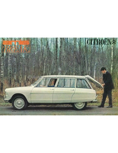 1965 CITROËN AMI 6 BREAK DATENBLATT...