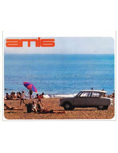 1965 CITROËN AMI 6 BROCHURE DUTCH