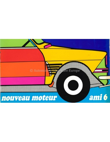 1968 CITROËN AMI 6 BROCHURE FRENCH