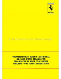 1991 FERRARI VERKAUFS - UND...