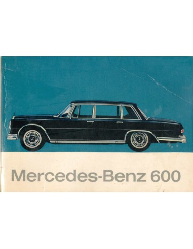 1969 MERCEDES BENZ 600 PULLMAN...