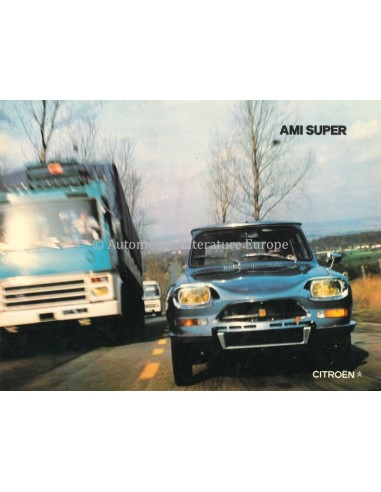 1973 CITROËN AMI SUPER BROCHURE...