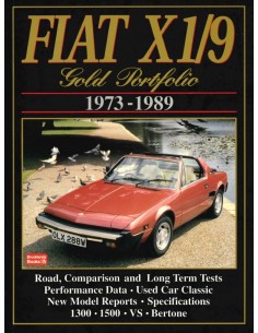 FIAT X1/9 GOLD PORTFOLIO...