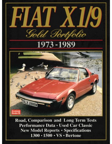 FIAT X1/9 GOLD PORTFOLIO 1973-1989 -...