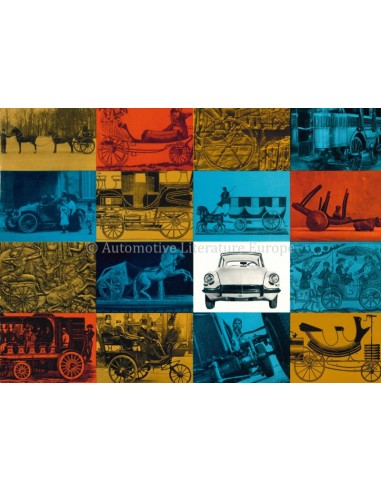 1958 CITROEN DS 19 / ID 19 BROCHURE...