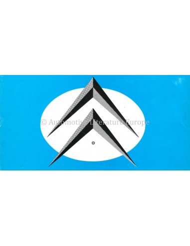1962 CITROEN ID 19 | DS 19 BROCHURE...