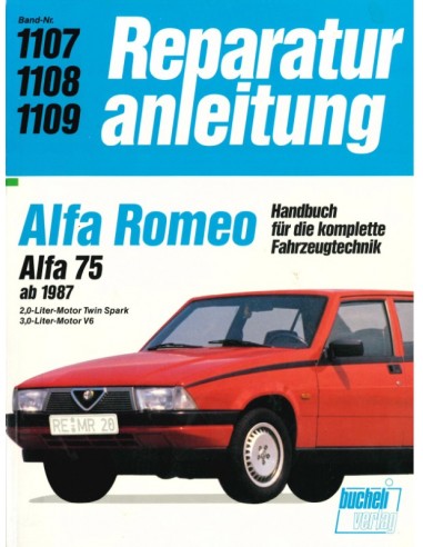 1987 - 1992 ALFA ROMEO 75 VRAAGBAAK...