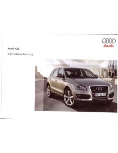2008 AUDI Q5 INSTRUCTIEBOEKJE DUITS