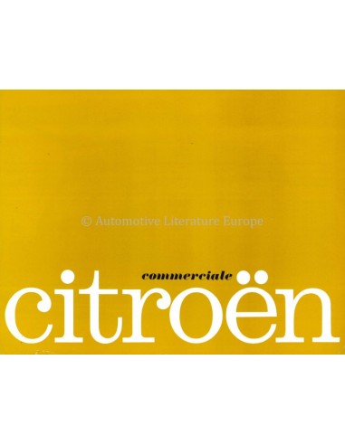 1964 CITROEN DS 19 COMMERCIALE...