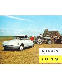 1959 CITROEN ID 19 BROCHURE...