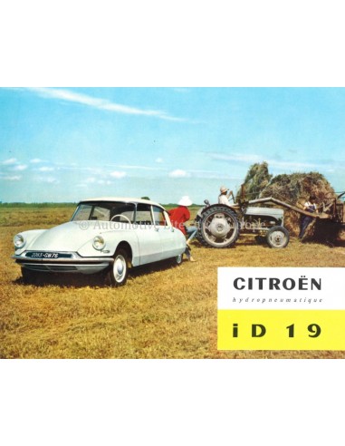1959 CITROEN ID 19 BROCHURE FRENCH