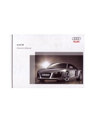 2006 AUDI R8 HARDCOVER INSTRUCTIEBOEKJE ENGELS