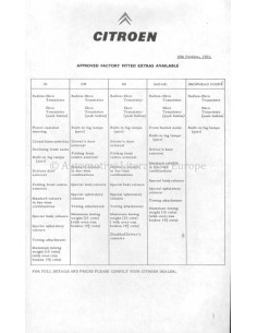 1963 CITROEN DS 19 / ID 19... 2