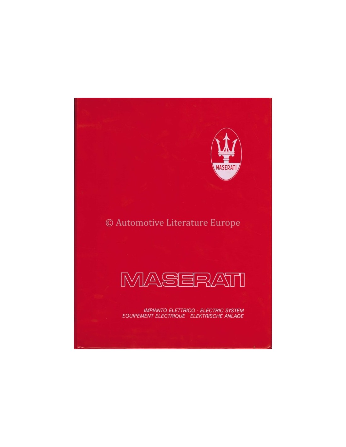 1998 Maserati V6 V8 Evoluzione Wiring Diagram Repair Manual