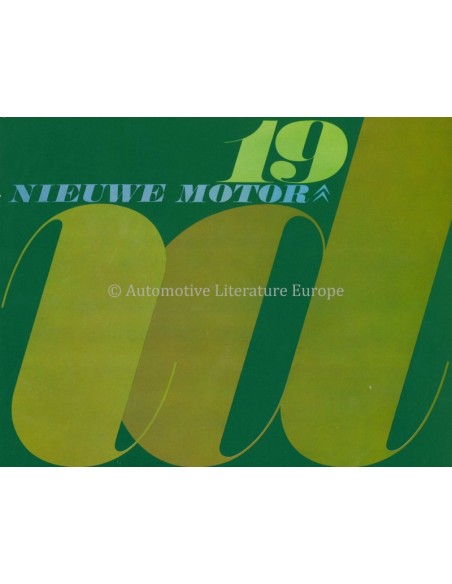 1966 CITROEN ID 19 PROSPEKT NIEDERLÄNDISCH