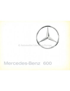 1966 MERCEDES BENZ 600...