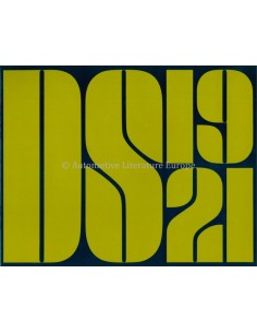 1966 CITROEN DS PROGRAMM...