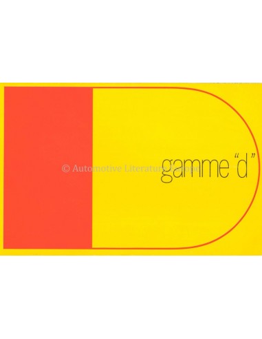 1967 CITROEN DS / ID PROGRAMMA...