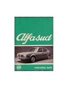 1974 ALFA ROMEO ALFASUD INSTRUCTIEBOEKJE ENGELS