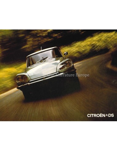 1972 CITROEN D SERIES RANGE BROCHURE...