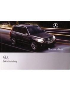 2008 MERCEDES BENZ GLK KLASSE INSTRUCTIEBOEKJE DUITS