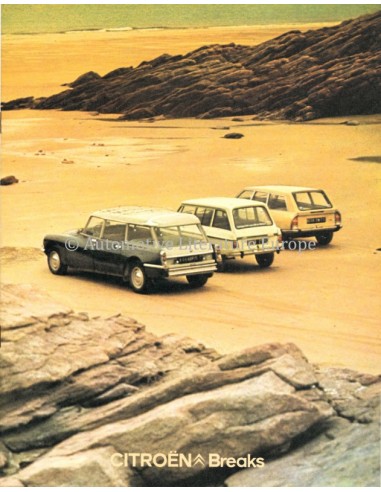 1974 CITROEN BREAKS PROGRAMMA...