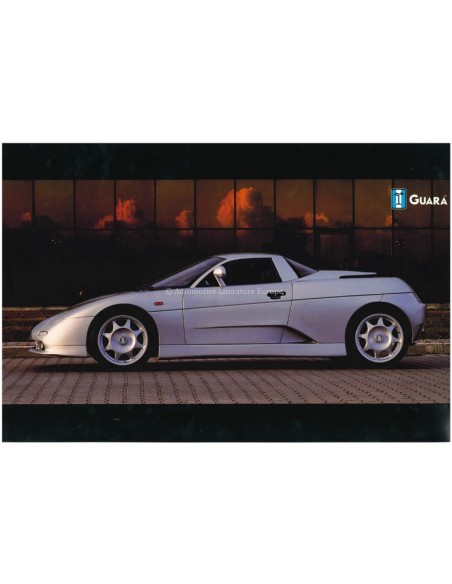 2000 DE TOMASO GUARA COUPE & BARCHETTA DATENBLATT