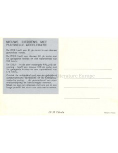CITROËN ID 19 POSTKARTE... 2