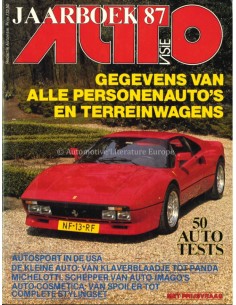 1987 AUTOVISIE JAARBOEK NEDERLANDS