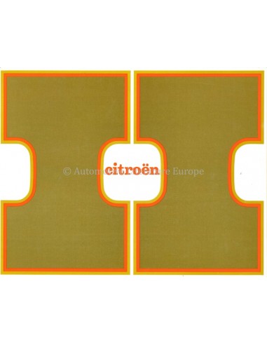1966 CITROEN H BROCHURE DUTCH