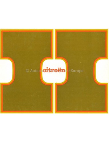 1966 CITROEN H BROCHURE DUTCH