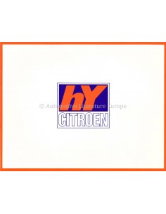 1968 CITROEN HY BROCHURE DUTCH