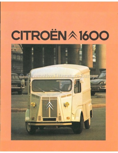 1975 CITROEN H 1600 BROCHURE DUTCH