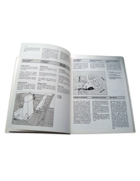 1987 FERRARI 3.2 MONDIAL INSTRUCTIEBOEKJE 474/87