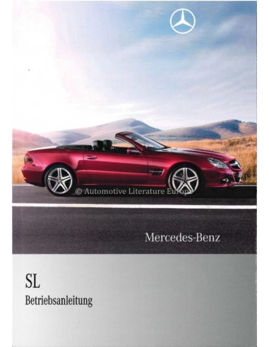 2009 MERCEDES BENZ SL CLASS OWNERS...