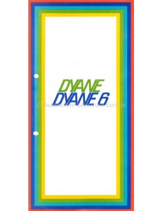 1968 CITROEN DYANE PROSPEKT...