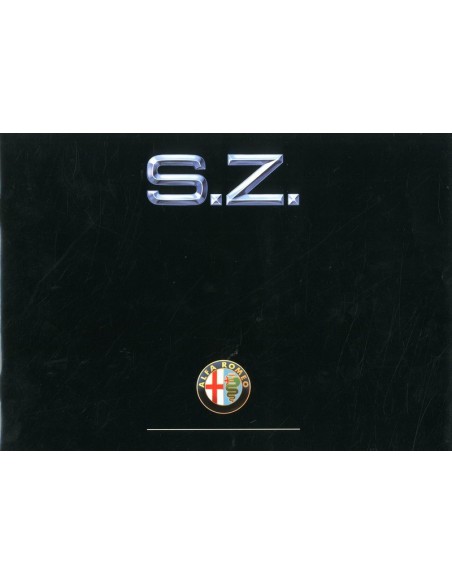 1990 ALFA ROMEO SZ BROCHURE ITALIAANS