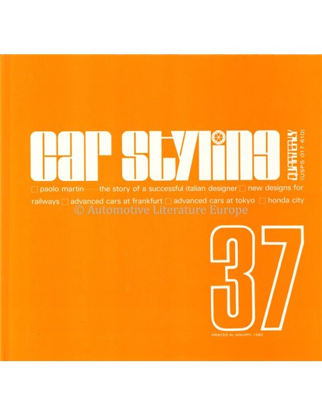 CAR STYLING 37 BOOK