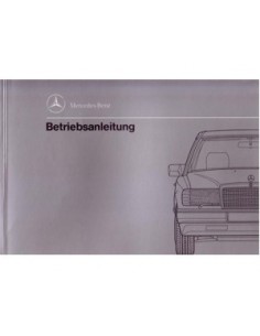 1991 MERCEDES BENZ E KLASSE DIESEL INSTRUCTIEBOEKJE DUITS