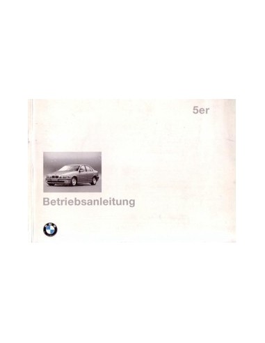1995 BMW 5 SERIE INSTRUCTIEBOEKJE DUITS