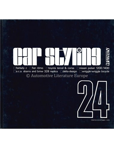 1979 CAR STYLING 25 - QUATERLY- BUCH