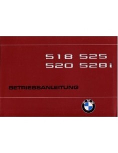 1980 BMW 5 SERIE INSTRUCTIEBOEKJE DUITS