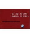 1980 BMW 5 SERIE INSTRUCTIEBOEKJE DUITS