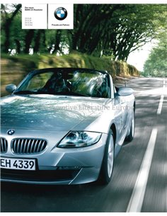 2005 BMW Z4 ROADSTER BROCHURE GERMAN