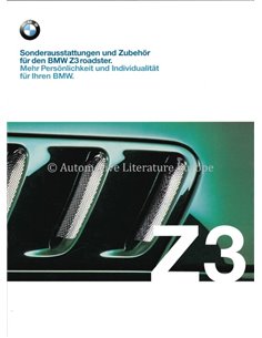 2000 BMW Z3 ROADSTER  BROCHURE DEUTSCH