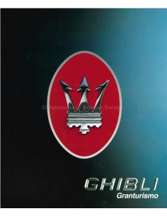1993 MASERATI GHIBLI GRANTURISMO BROCHURE